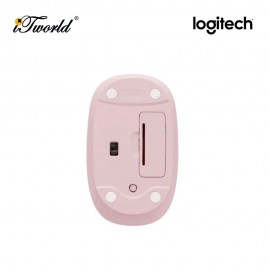 Logitech M196 Wireless Bluetooth Mouse - Rose 