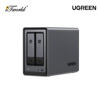 UGREEN NASync DXP2800 (Intel N100,2Bay,8GB RAM,Max Storage 76TB,Device Warranty 2Years)