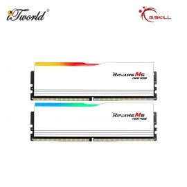 G.SKILL Ripjaws M5 Neo RGB 32GB (2x16GB) DDR5-6000 CL36-36-36-96 PC RAM - WHITE (F5-6000J3636F16GX2-RM5NRW)
