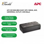 APC BV1000I-MSX EASY UPS 1000VA, AVR, UNIVERSAL OUTLET, 230V - Black