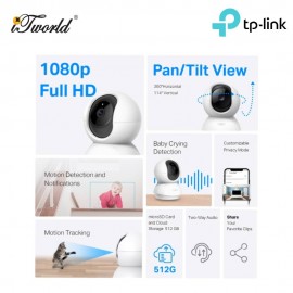 TP-Link Tapo C200C Pan/Tilt Home Security Wi-Fi Camera