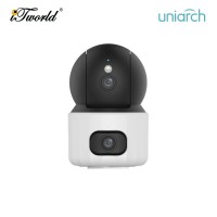 Uniarch S3S 10MP Dual Lens WiFi PT CCTV Indoor Camera 360 Auto Tracking Dual View Night Vision