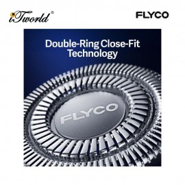 FLYCO Portable Electric Shaver (Rotary) FS889UK - Blue 