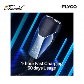 FLYCO Portable Electric Shaver (Rotary) FS889UK - Blue 