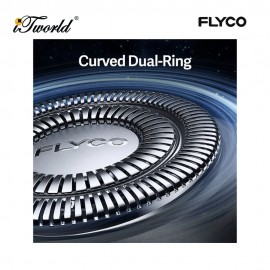 FLYCO Portable Electric Shaver (Rotary) FS891UK - Silver