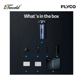 FLYCO Smart Sensor Electric Shaver (Rotary) FS985UK - Blue
