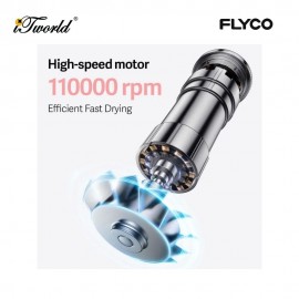 FLYCO High-Speed Hair Dryer FH6370UK - White