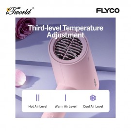 FLYCO Hair Dryer FH6278UK - Pink