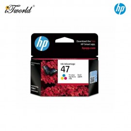 HP 47 Black Original Ink Advantage Cartridge 6ZD21AA 