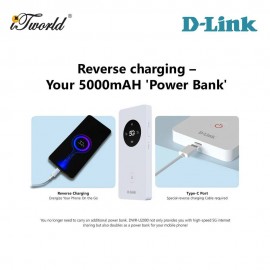 D-Link DWR-U2000 5G Mobile Router Wi-Fi Hostpot
