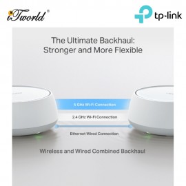 TP-Link Deco BE25 (2-Pack) BE5000 Whole Home Mesh Wi-Fi 7 System (2-Pack) - Deco BE25(2-Pack)