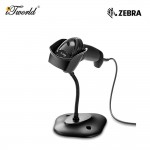 Zebra DS2208 1D 2D Handheld Barcode Scanner QR Wired USB Imager Black Corded Screen Code Reader with Stand (DS2208-SR7U2100SGW)