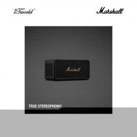 Marshall Middleton II Black and Brass Portable Speaker (1007428)
