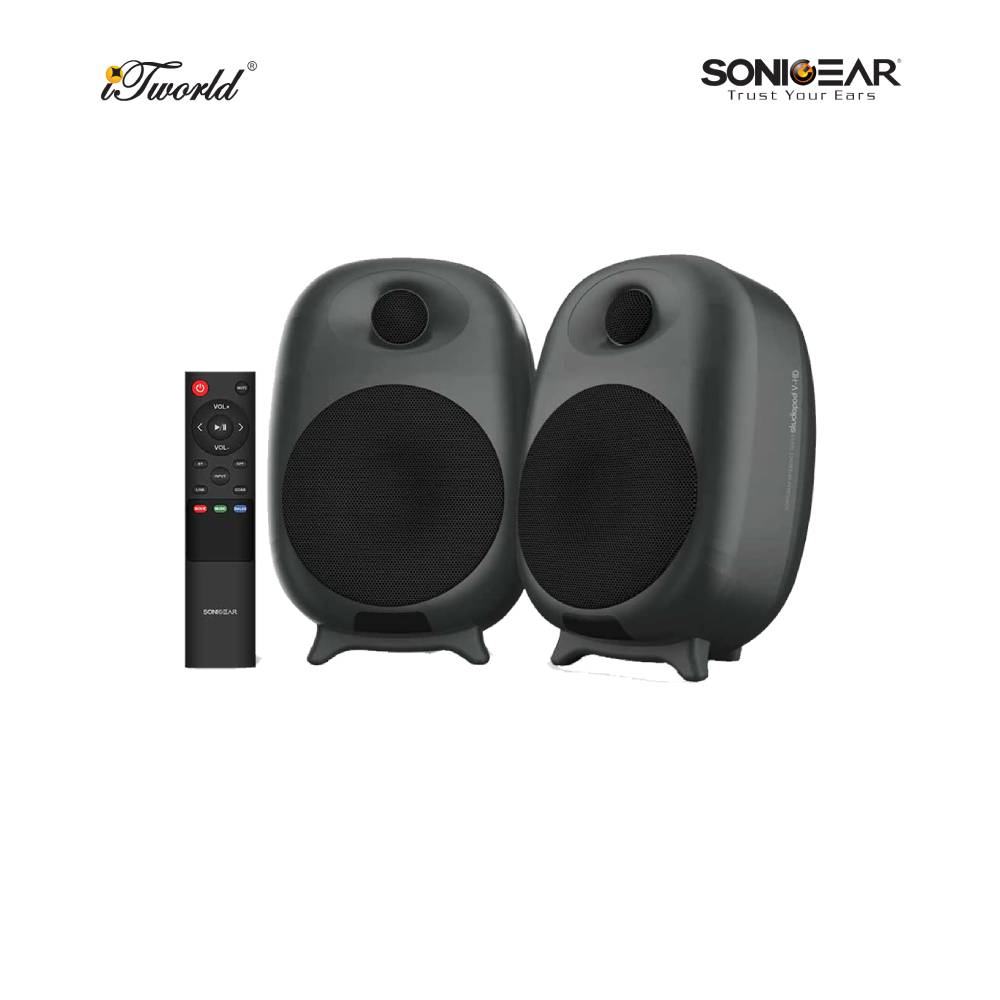 SonicGear StudioPod V-HD Bluetooth Speaker - Black (8886411938246)