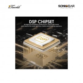 SonicGear StudioPod V-HD Bluetooth Speaker - Black (8886411938246)