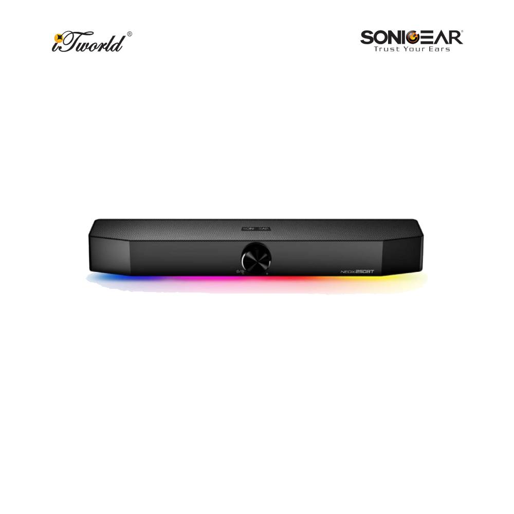 SonicGear Neox 250BT Bluetooth Sound Bar – Black (8886411910501)