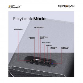 SonicGear Morro X5 Pro Speaker  8886411910907