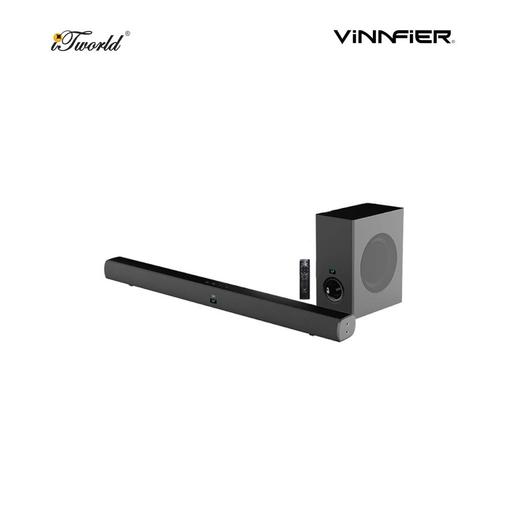 Vinnfier Hyperbar 600 BTRW With Extra Strong Bass Subwoofer 9555637205904