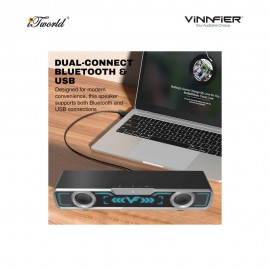 Vinnfier Hyperbar U60 BT (Usb/Bluetooth Connection Soundbar)