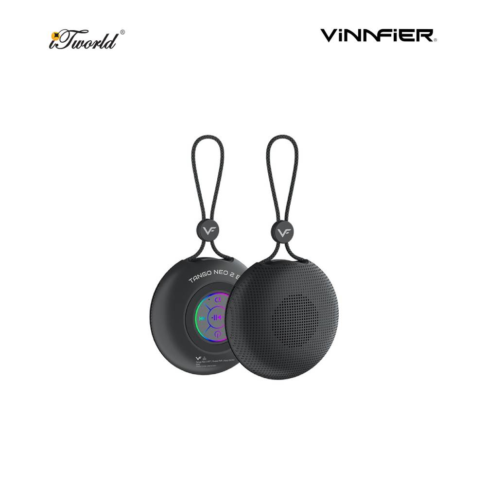 Vinnfier Tango Neo 2 BT Portable Speaker - Black 9555637205478