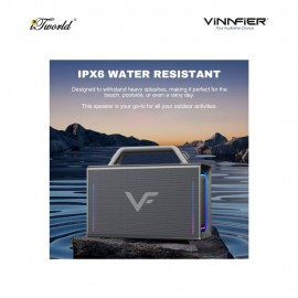 Vinnfier Tango XT9000 WMU Portable Karaoke Bluetooth Speaker With Mic