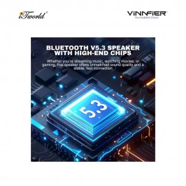 Vinnfier Tango XT9000 WMU Portable Karaoke Bluetooth Speaker With Mic