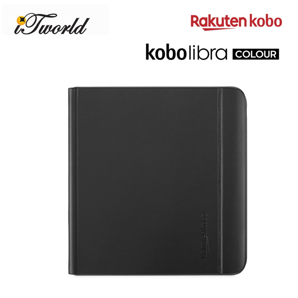 KOBO LIBRA BLACK NOTEBOOK SLEEPCOVER CASE-N428-AC-BK-N-PU