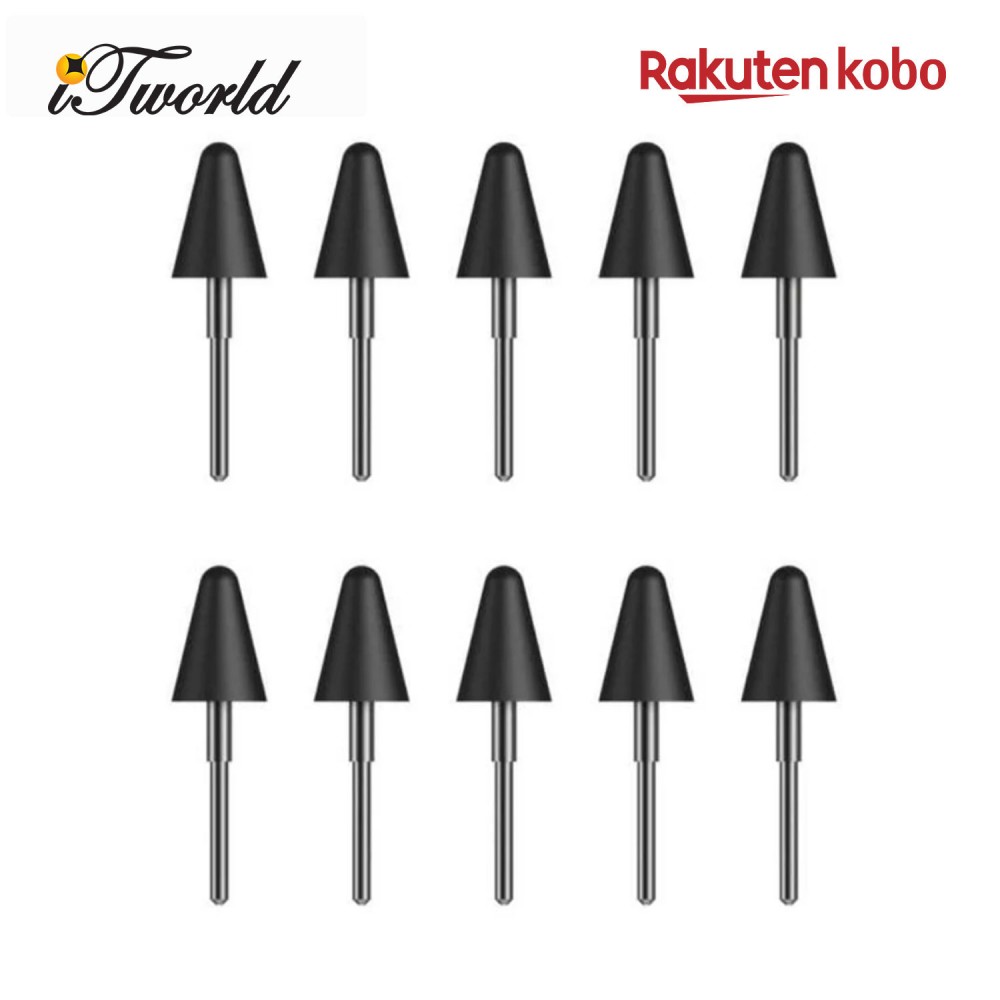 KOBO STYLUS 2 TIP REPLACEMENT PACK-N605-AC-BK-P-PN