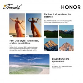 (READY STOCK) Honor 200 Pro 5G 12+512GB - Cyan