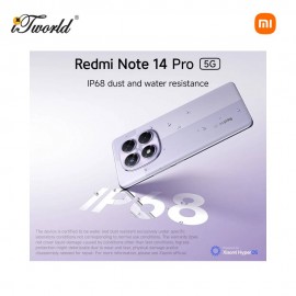 (Pre Order) Redmi Note 14 Pro 5G 12+256GB - Black