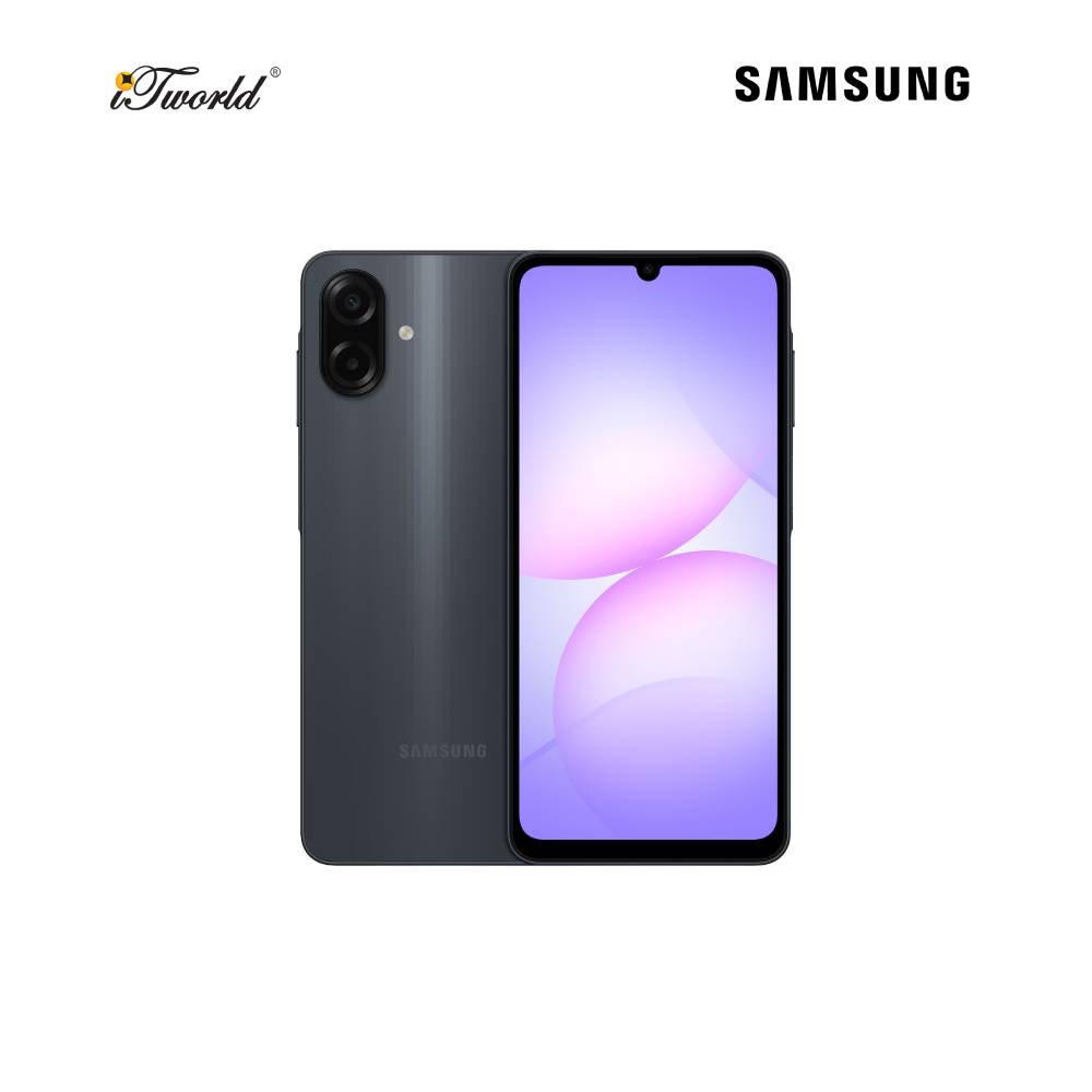 Samsung Galaxy A07 LTE (6GB+128GB) Black (SM-A075FZKHXME) 