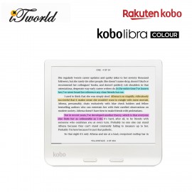KOBO LIBRA COLOUR WHITE-N428-KU-WH-K-CK