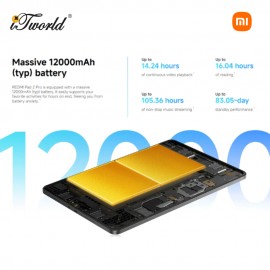 Redmi Pad 2 Pro 8+256GB - Silver