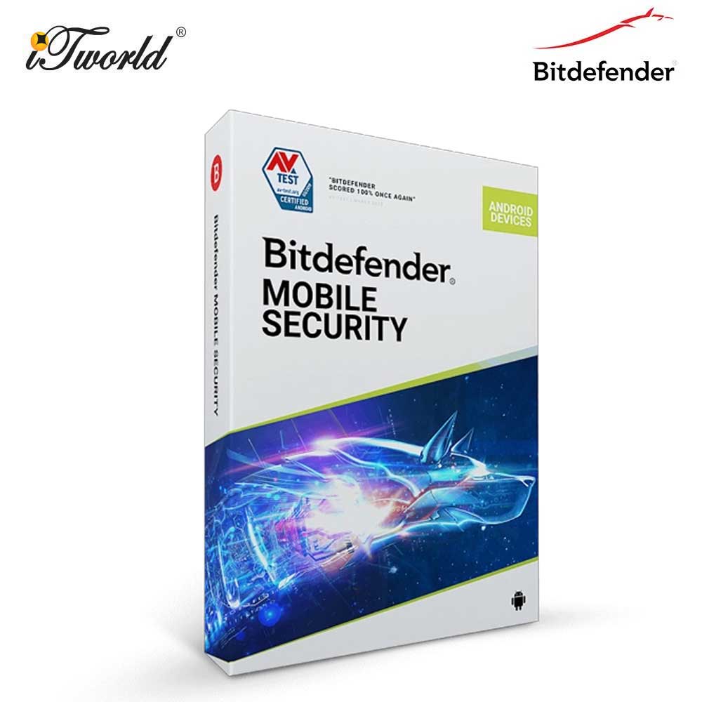 Bitdefender Mobile Security - 1 Device 1 Year (BMS 1D1Y) Pocket Card